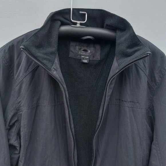 Oakley Other - Oakley Fleece Lined Zip Jacket Black Mens Size Size Large Designer